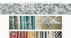 Desktop Screenshot of clothfabric.com
